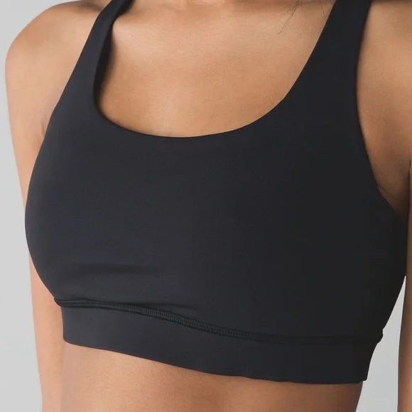 Lululemon Energy Bra • Black • Size 6 - Picture 3 of 7